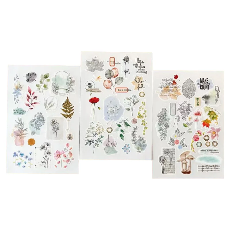 Vintage Aesthetic Scrapbooking Rub on Sticker