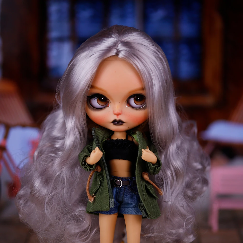 ICY DBS Blyth 1/6 Lalka Ręcznie Malowany Zestaw Lalka Opalona Skóra Długie Rzęsy Zasypiające Oczy Zestaw SD