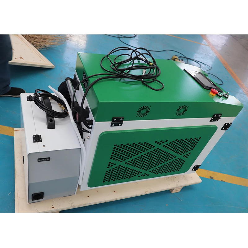 3 in 1 Laser Cleaning Metal Machine 2000W laser Welder Cutter Laser Rust Removal for Ship Used Car Stone Steel Bricks