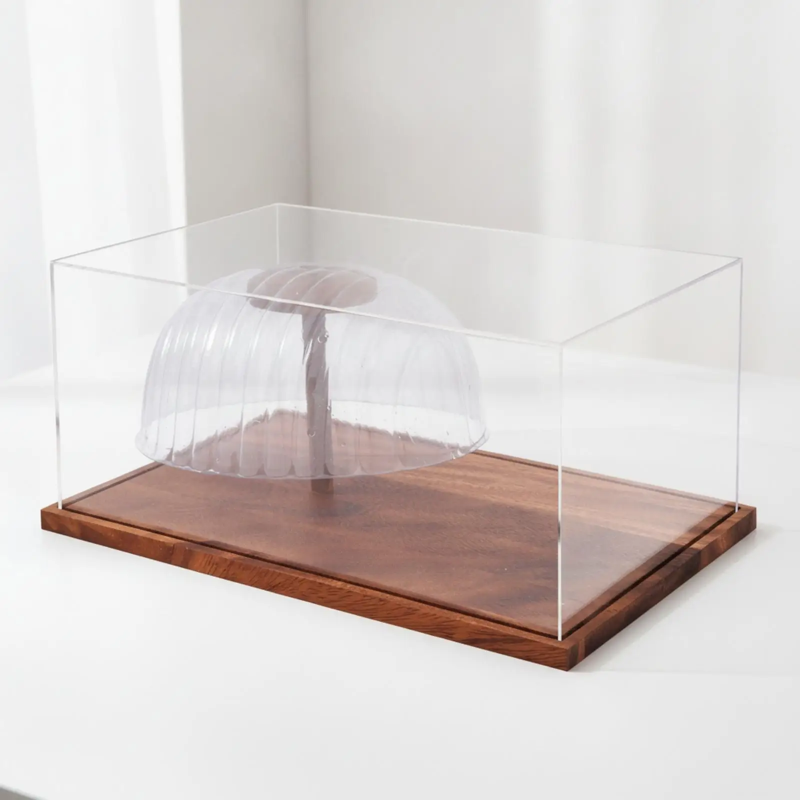 Baseball Cap Display Case Wooden Baseball Cap Display Box No Assembly Required
