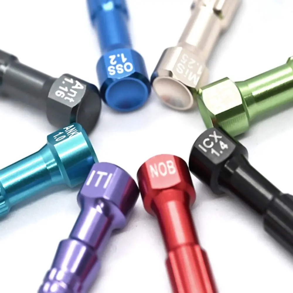 Practical 6.2cm Technician Screwdriver Stainless Steel Multiple Color Tool Kit Implant DIY Dentist Instrument Dental Laboratory