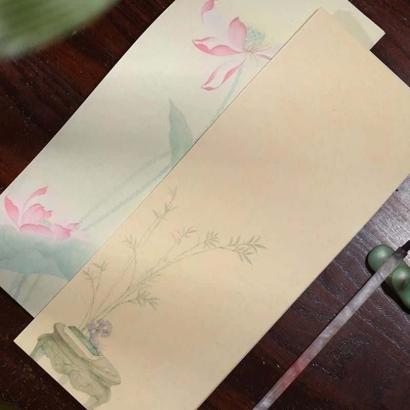 Half Ripe Xuan Paper Professional For Regular Script Brush Calligraphy Works Chinese Traditional Ink Writing Artist Rice Paper