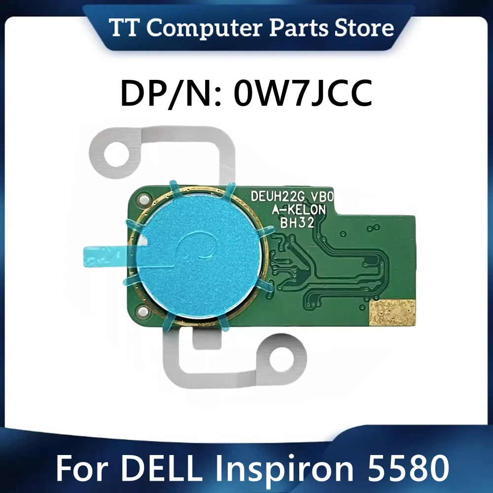 TT ใหม่สําหรับ DELL Inspiron 5580 ลายนิ้วมือ Powr ปุ่ม 0W7JCC W7JCC CN-0W7JCC Fast Ship