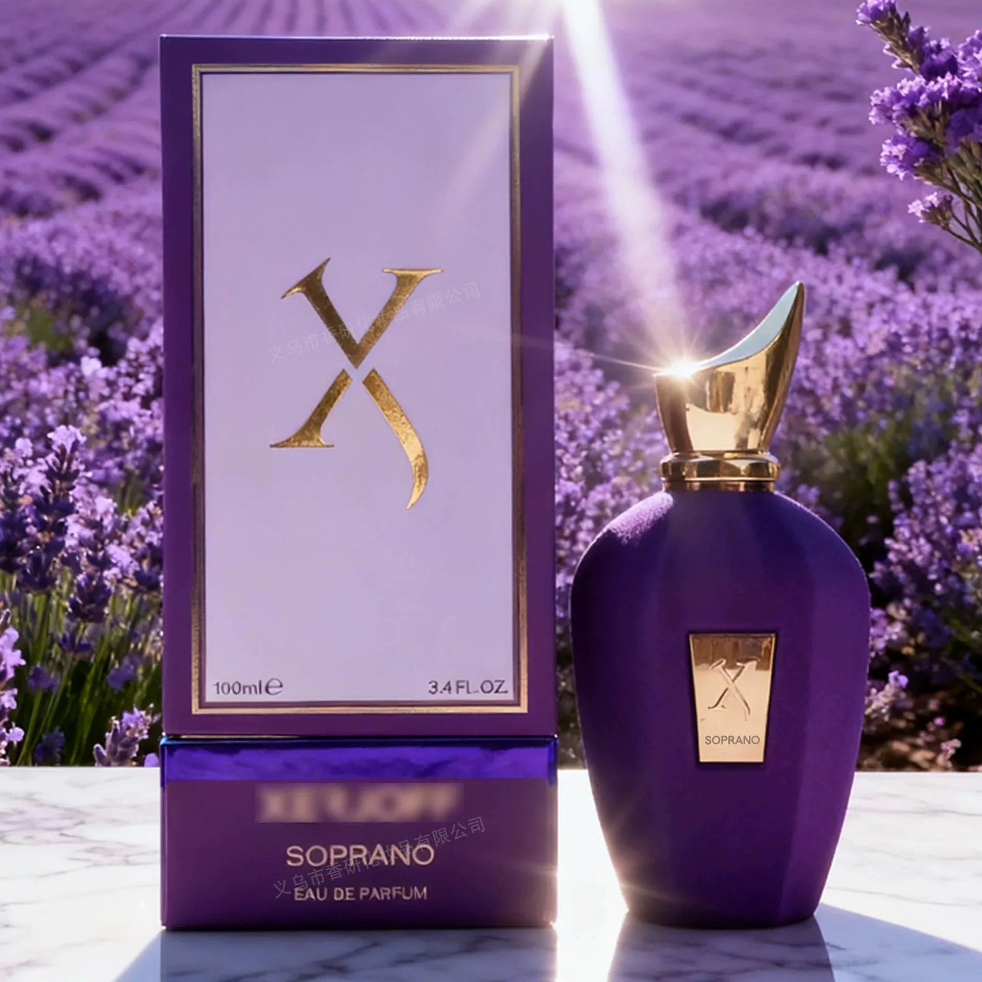 

Xerjoff SOPRANO Purple Neutral perfume spray, 3.4 Fl Oz, vibrant Oud and rose fragrance