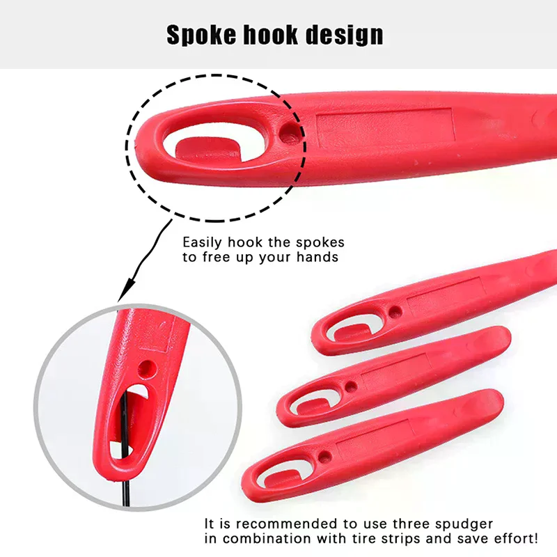 

3Pcs Bicycle - Tyre Tire Lever Ultralight Wheel Repair Tool Mountain Bike Road Tire Spoon Cycling Accessories