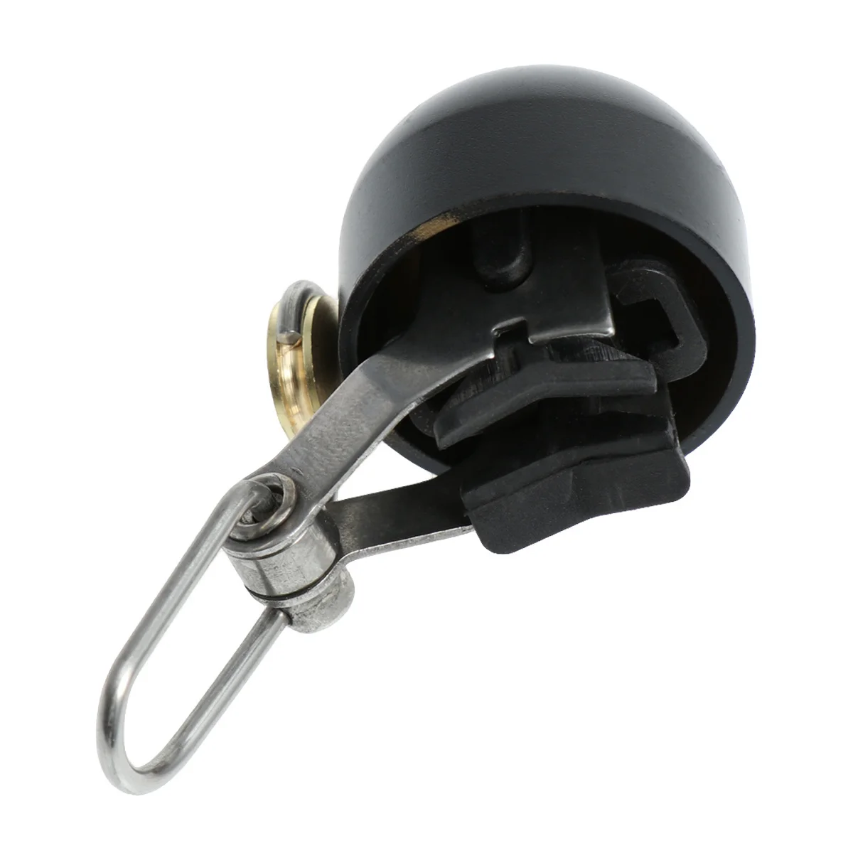 Retro Stainless Steel Cycling Bell Loud Safety Metal Ring for Bike Handlebar Road Bikes Horn Ding Bell Black