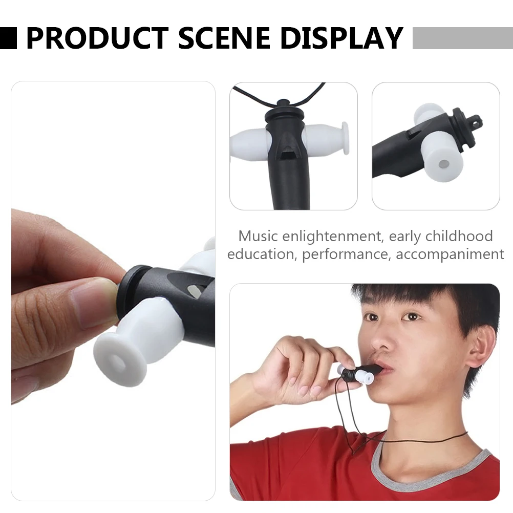 

Samba Post Whistle for Dance Accompaniment Puzzle Plastic Toy Playing Child