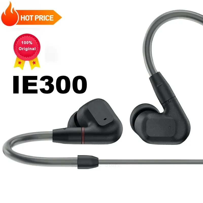 

100% NEW SENNHE IE 300 In-Ear Audiophile Headphones Wired Earphones HIFI Headset Sport Earbuds Detachable Cable