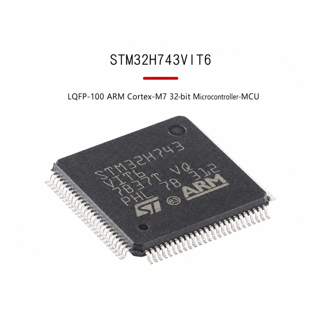 Original genuine STM32H743VIT6 LQFP-100 ARM Cortex-M7 32-bit microcontroller - MCU