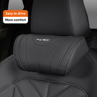 Kia Car Neck Pillow Leather Breathable Soft Headrest Accessories For K7 K5 K8 K3 Ceed Picanto Rio Niro Stonic Optima Forte 5 GT