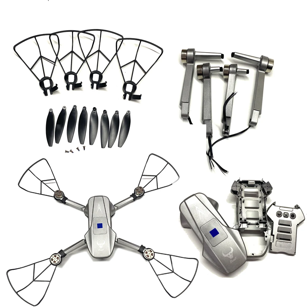 ZLLRC SG901 MAX RC Quadcopter Propeller Guard Blades SG901MAX RC Drone Motor Arm Body Case Shell Part Accessory