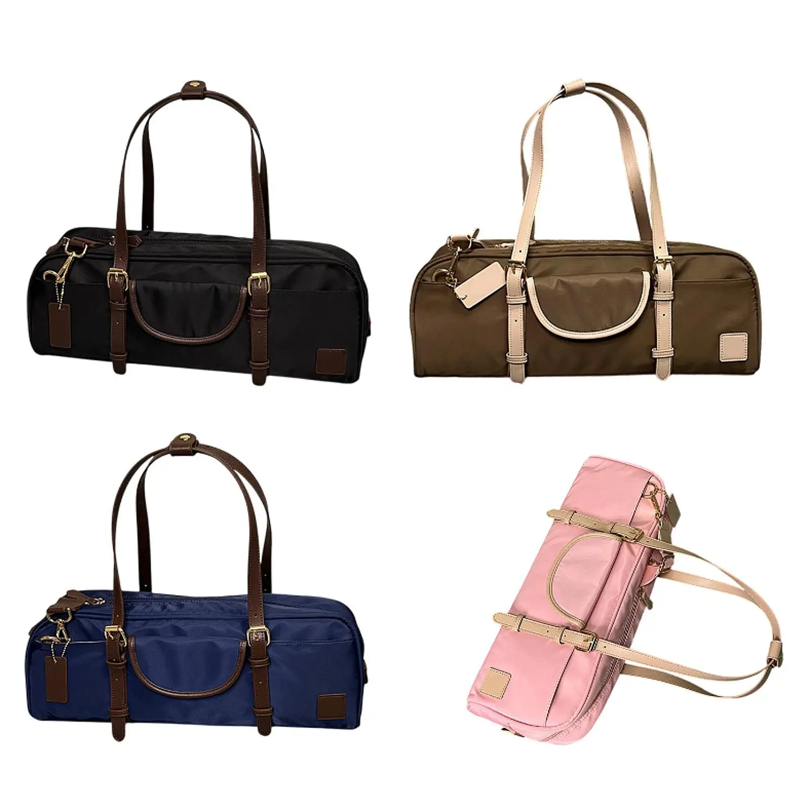 

Сумка для флейты Прочный органайзер для флейты Легкая стильная сумка для хранения флейты из искусственной кожи Сумка для переноски флейты Сумка для защиты флейты