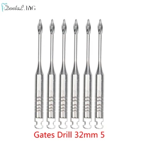 Endodontic Gates Drill, Glidden Rotary, Engine Use, Endo Files, #1-6, 32mm, 6pcs per package 10 Main Rotary Lima Sales - №2