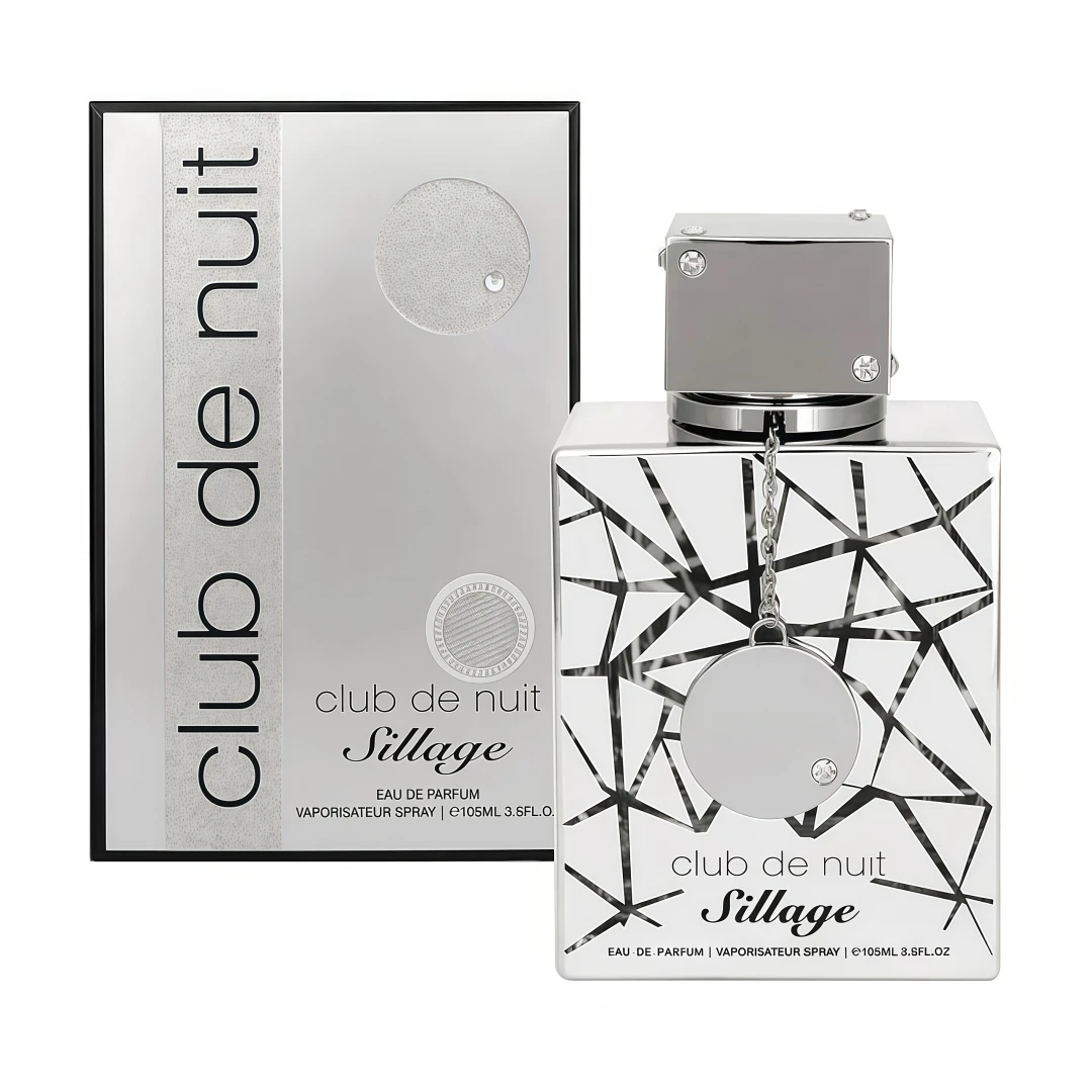 

Club De Nuit Sillage 3.6oz/105ml Perfume.Long-lasting fragrance.Suitable for daily use,for dates,parties,birthdays,gift