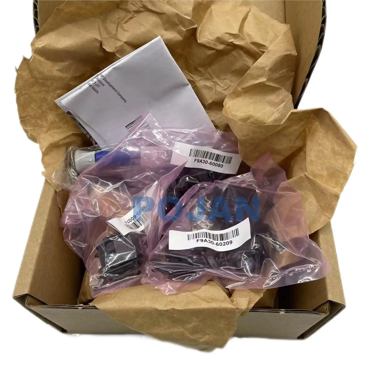 

F9A30-67020 Комплект роликов ADF-комплект SV для зажима в сборе, подходит для плоттера принтера H-P Designjet T830, часть POJAN