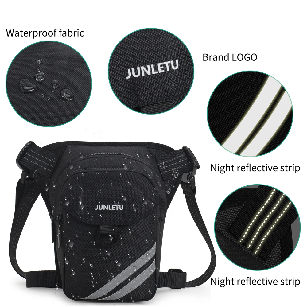 

1PCS Drop Leg Bag For Men Women Thigh Bag With Leg Strap For Motorcycle Riding Hip Pouch Leg Fanny Pack Purse Crossbody