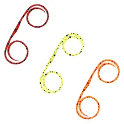100pcs Jinhongkang Curly Silicone Skirt for Madai Jigs Snapper Fishing Lure Squid Saltwater Rubber Jig Bucktail Inchiku Slider