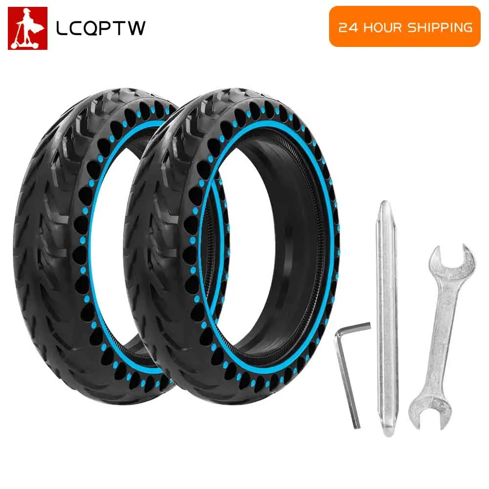

8.5x2 Solid Rubber Honeycomb Tire for Xiaomi M365 Pro Pro2 1S MI3 Electric Scooter 8.5 Inch Front Rear Wheels Fast Shipping