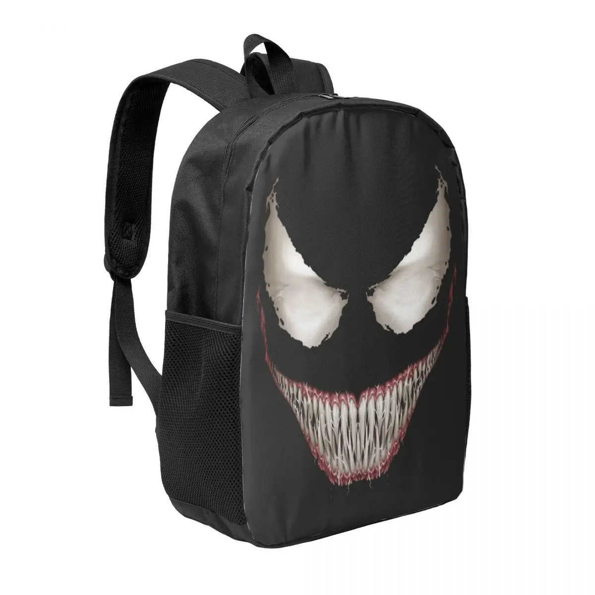 Custom Venom Smile Laptop Backpack Men Women Basic Bookbag for College School Students Bags