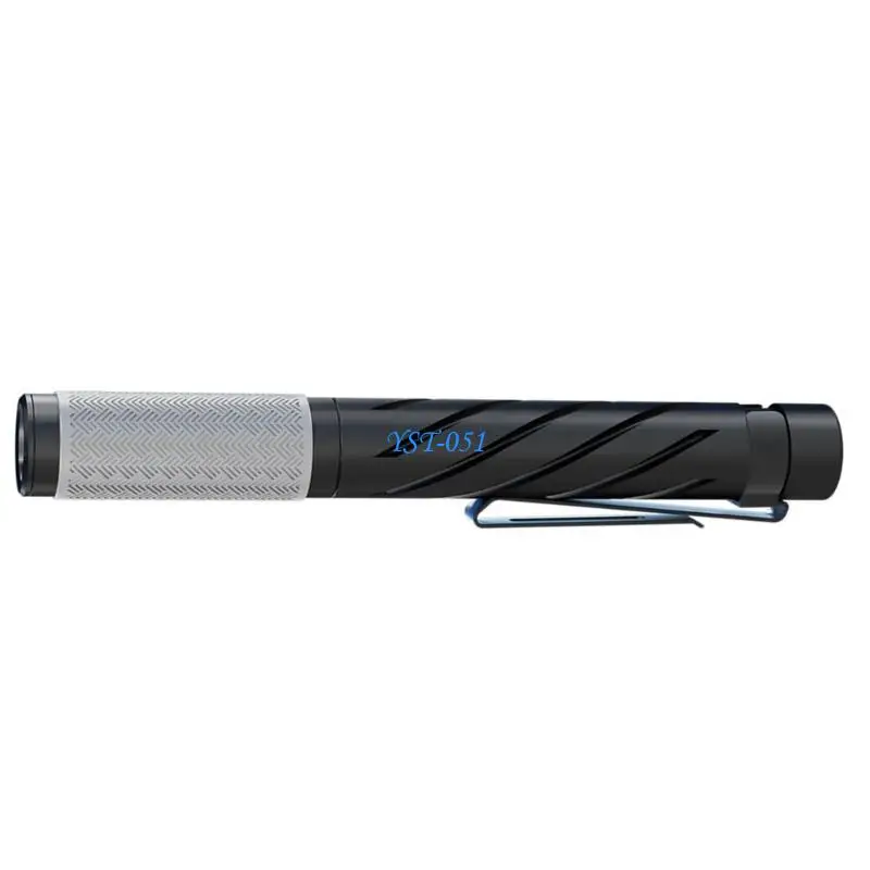 E15A Light Weight Camping Handheld Light 3 Color Rechargeable Flashlight LED Pocket Pen Light with Clip for Inspection Work