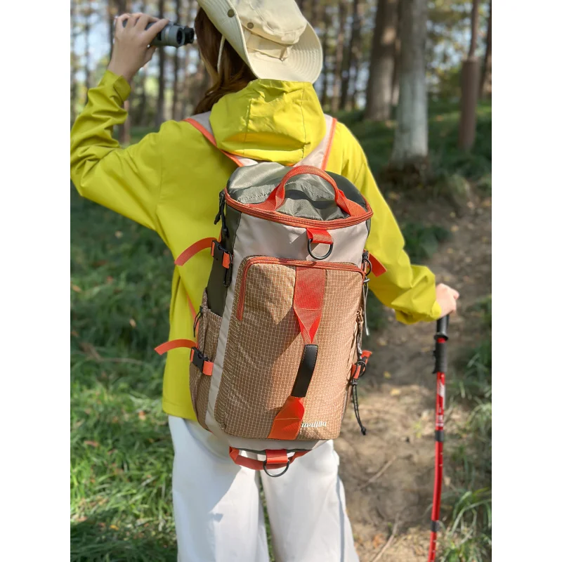 Lightweight and high-end backpack, outdoor sports mountaineering bag, large-capacity multi-functional handbag, sports luggage ba view 3