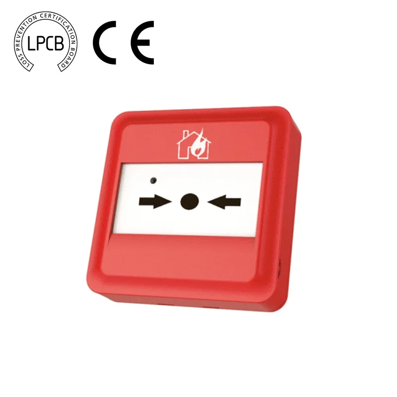 

1-8 Loop LPCB High Quality Addressable Fire Alarm Control System Panel 324 Devices In 1 Loop
