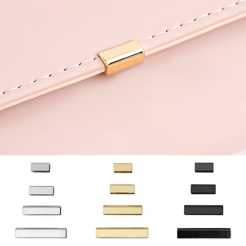 10Pcs 12Style Bag Edge Corner Button Protector Cover DIY Belt Tail Plug Strap End Clip Purse Clasp Screw Leather Craft Accessory