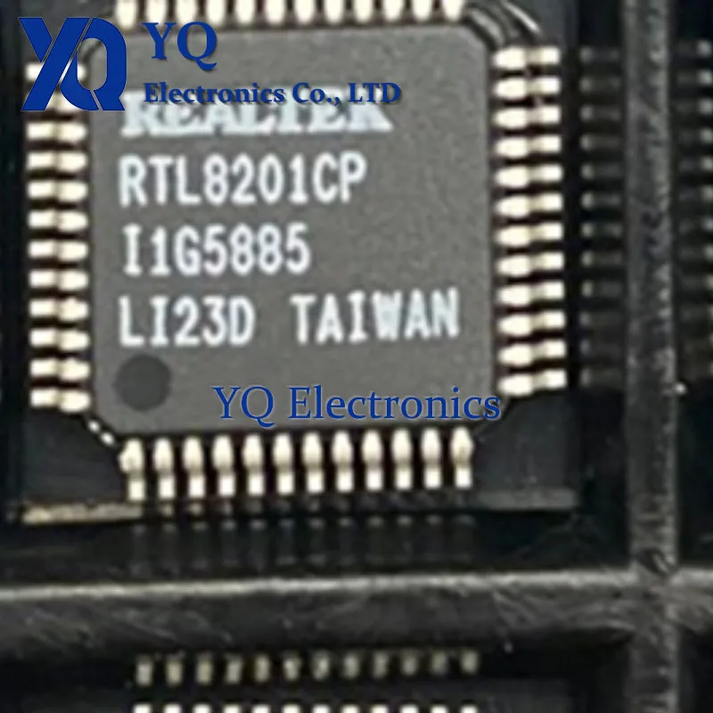 10PCS/lot New OriginaI RTL8201CP-VD-LF RTL8201CP Ethernet Control Chip SMT QFP48