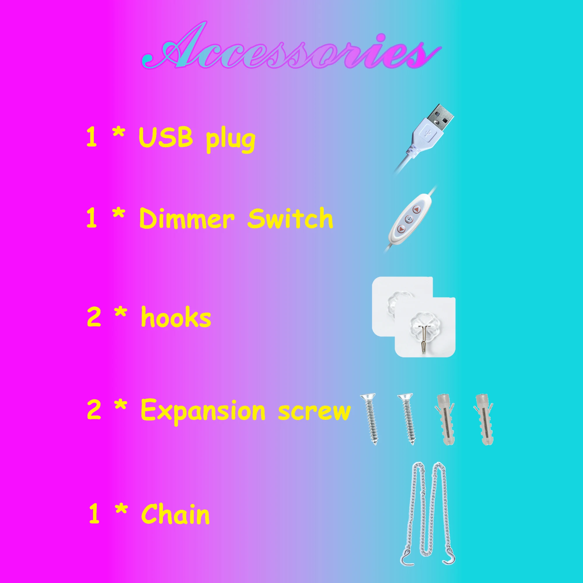 Nail Polish UV Printing Neon Sign Dimmable LED Light USB Power Switch Suitable for Beauty Shop Dressing Room Decoration Gifts