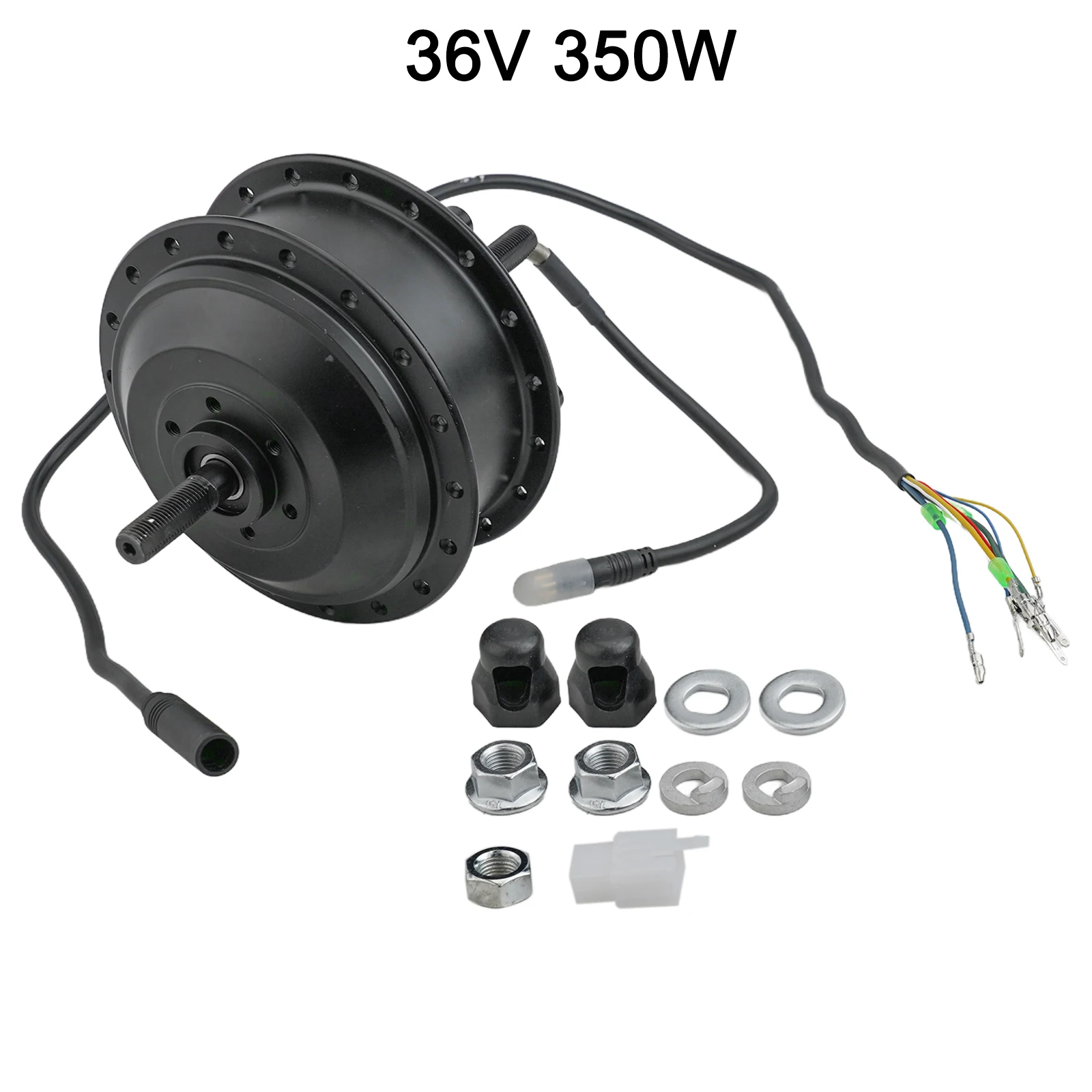 Versatile E-Bicycle Motor 36/48V 250-350W Brushless Rear Hub For 16-29