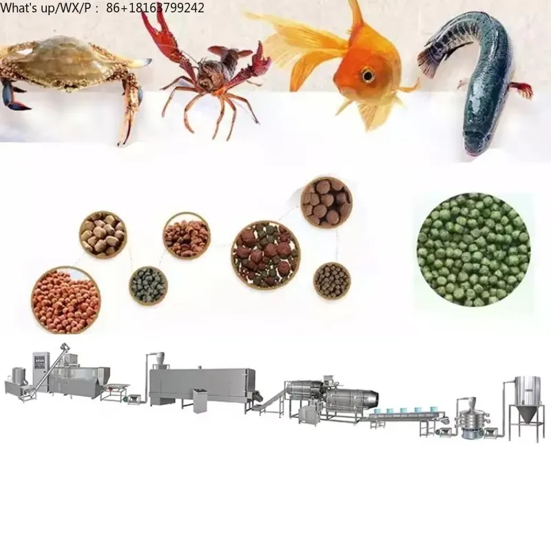 High Quality Food Machine Animals Production Pellet Line Dry Dog Food Making Machine
