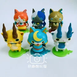 Bandai Genuine Yo-kai Watch Gashapon Toys Jibanyan Cute Creative Action Figure Model Ornament Toys