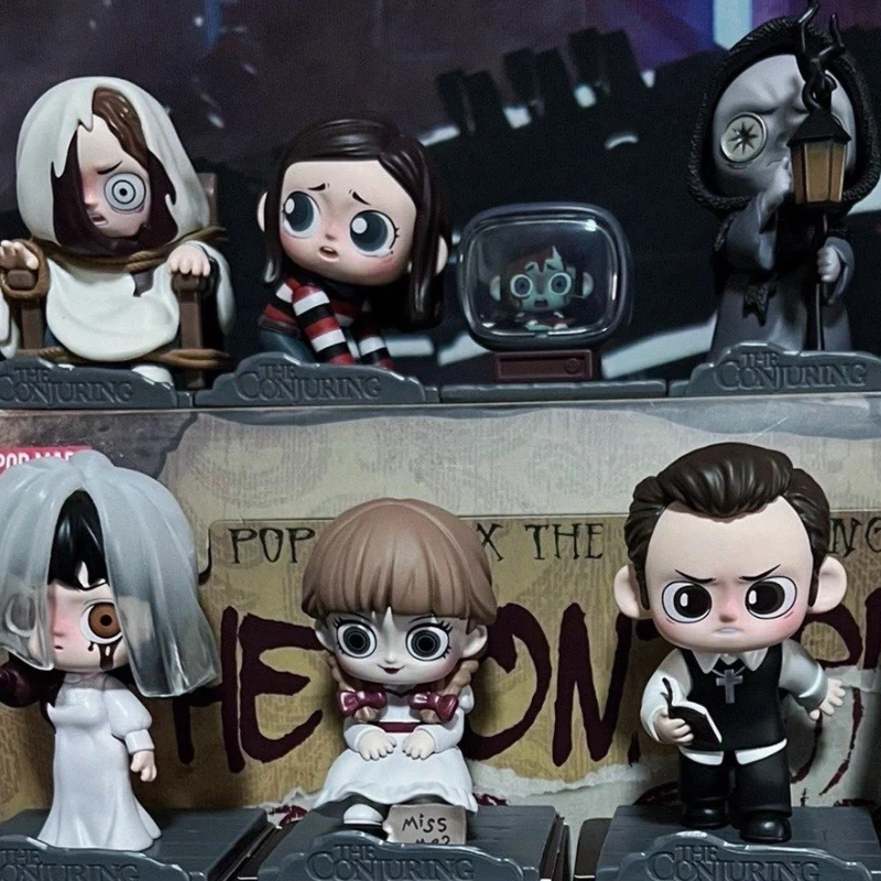 

Genuine Popmart The Conjuring Universe Series Blind Box Desk Decor Collectible Mystery Box Surprise Doll As Gifts For Friends
