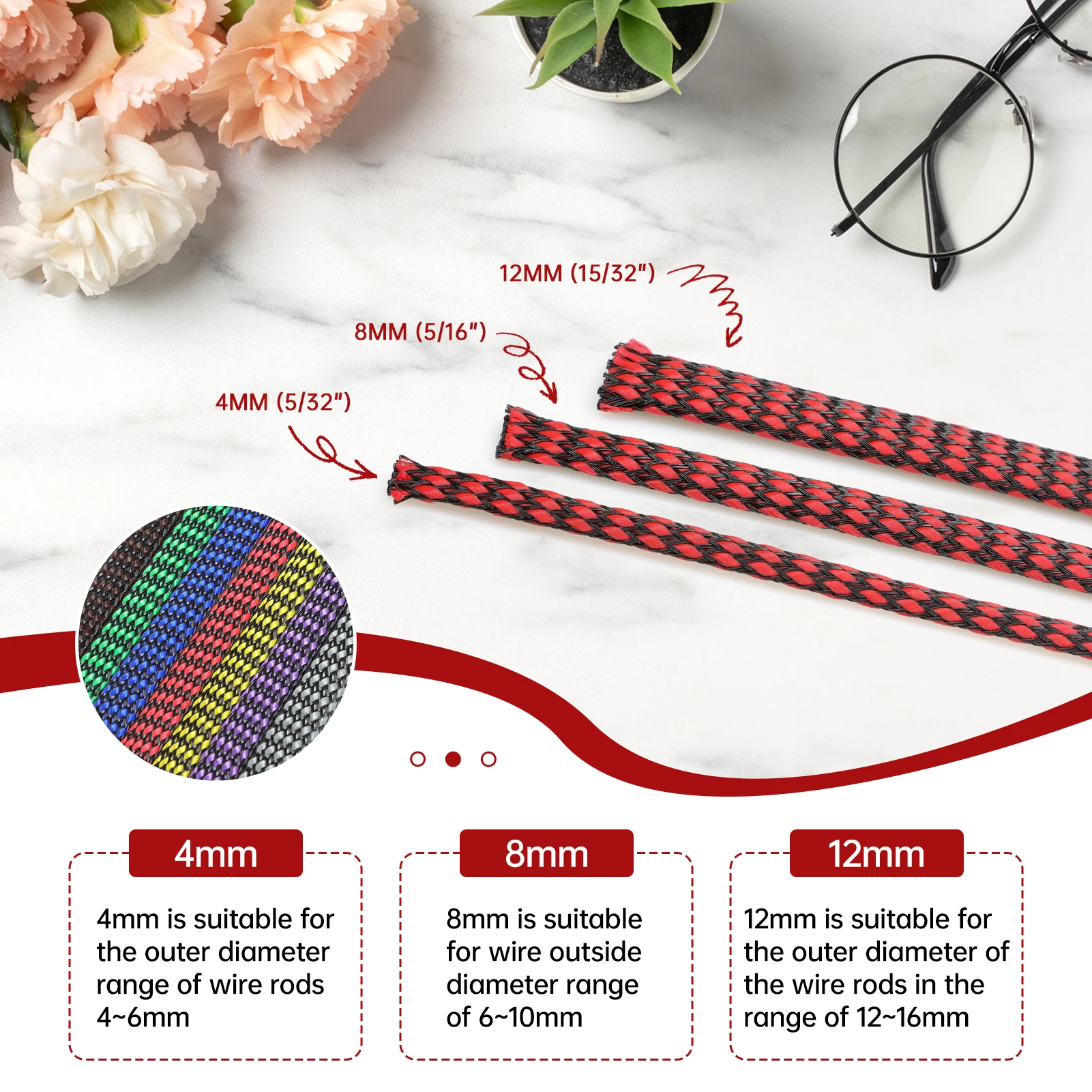 1 - 100m 4mm 8mm 12mm PP Pamuk - Body Jewelry 4 U incelemesi ve fiyatı