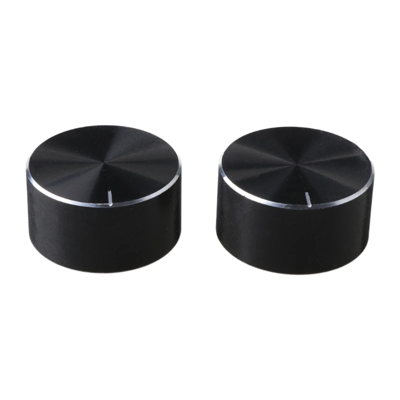 2Pcs 25x13mm D Axis Rotary Potentiometer Knob Encoder Volume Control For Speaker Amplifier HiFi