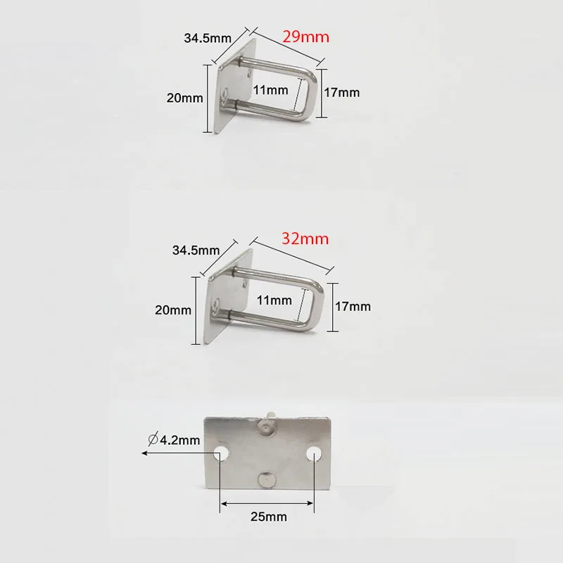 29mm or 32mm Buckle Lock Catch Hook Clasp Fastener For Electric Cabinet Lock Sold in our store