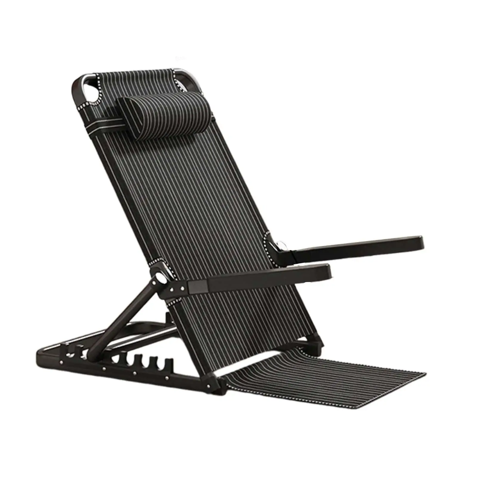 Bed Backrest Support Portable Comfortable for Adults Lifting Seat Multipurpose Foldable Lounge Chair for Dormitory Armrest Chair