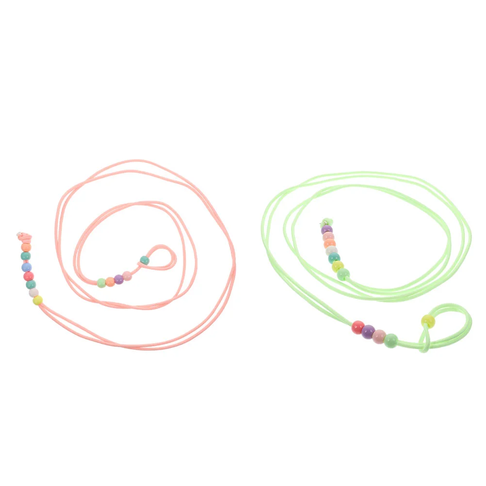 

2 Pcs Lizard Leash Small Pet Leashes Reptisoil Animal Lizards Walking Rope Traction Reptiles Pulling Strap Gecko Training Pets