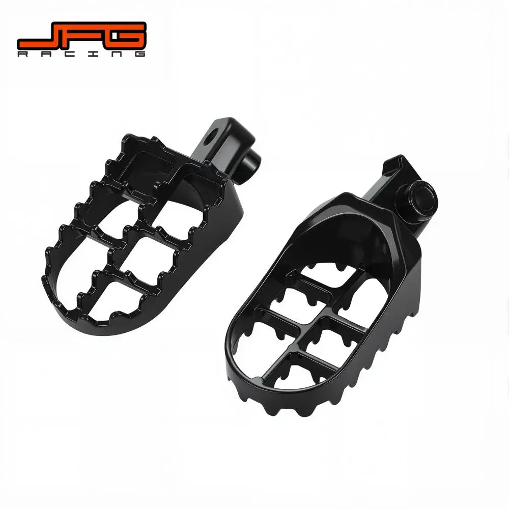 Motorcycles Foot Pegs Pedal Rest For Tuttio Soleil 01 Electric Dirt Bike Aluminum Spring Teeth Set Kit MotoCross Accessories