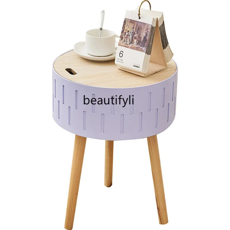 

zq Soft Coffee Table Living Room next to Floor Ornaments Sofa next to Bedside Side Table Gift Bedside