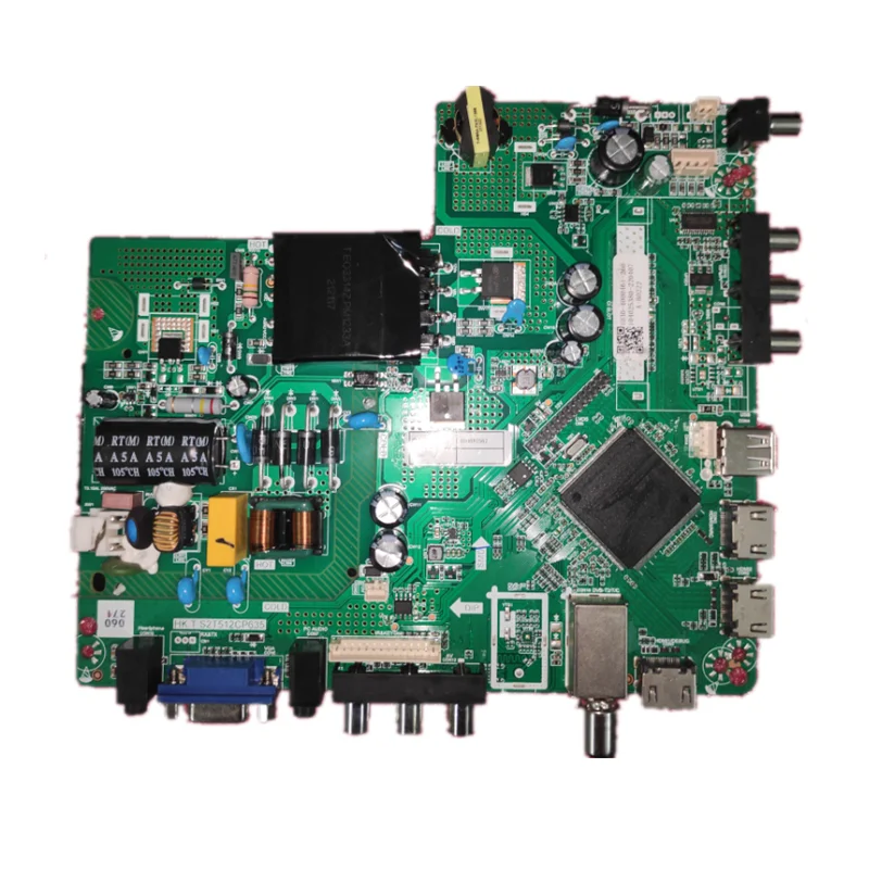 

Free shipping! HK.T.S2T512CP635 Three-in-one TV motherboard 69--82V 550MA working good