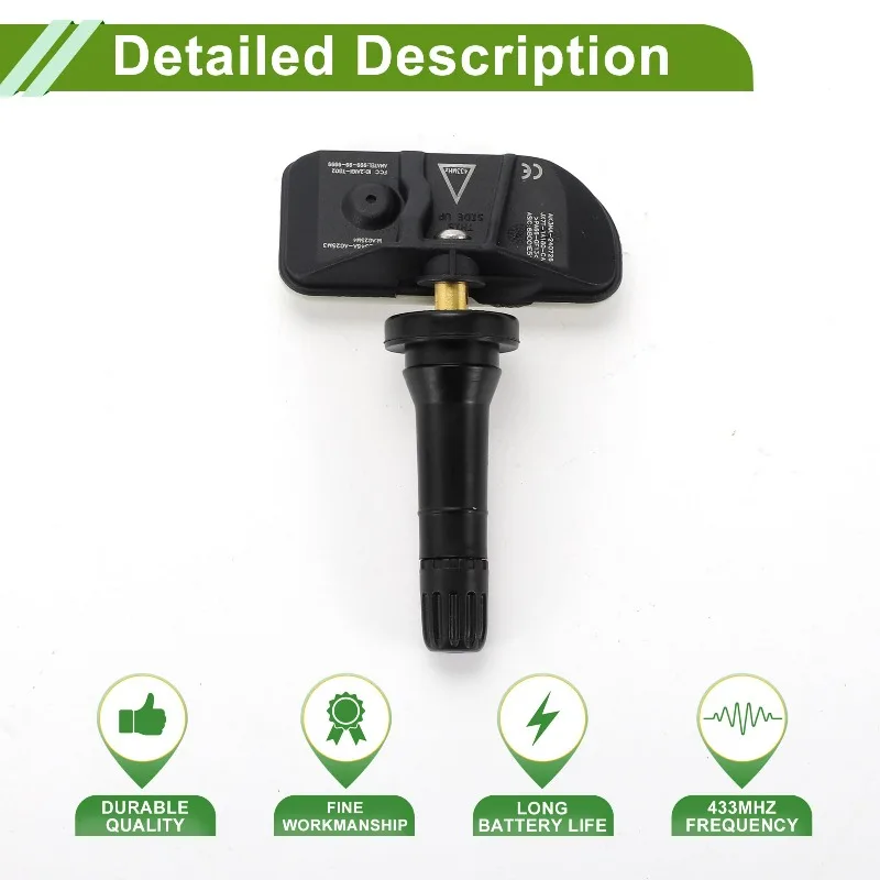 Jx7t1a180ca 315mhz sistema de monitoramento de pressão dos pneus de alumínio sensor tpms para ford explorer para lincoln 2009-2011 para mercúrio