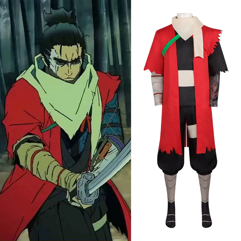 Disfraz de cosplay del juego Sekiro: No Defeat, juego de cosplay Never Give Up, conjunto de juego de rol de anime, disfraz de guerrero ninja, disfraz para actuaciones en escenario