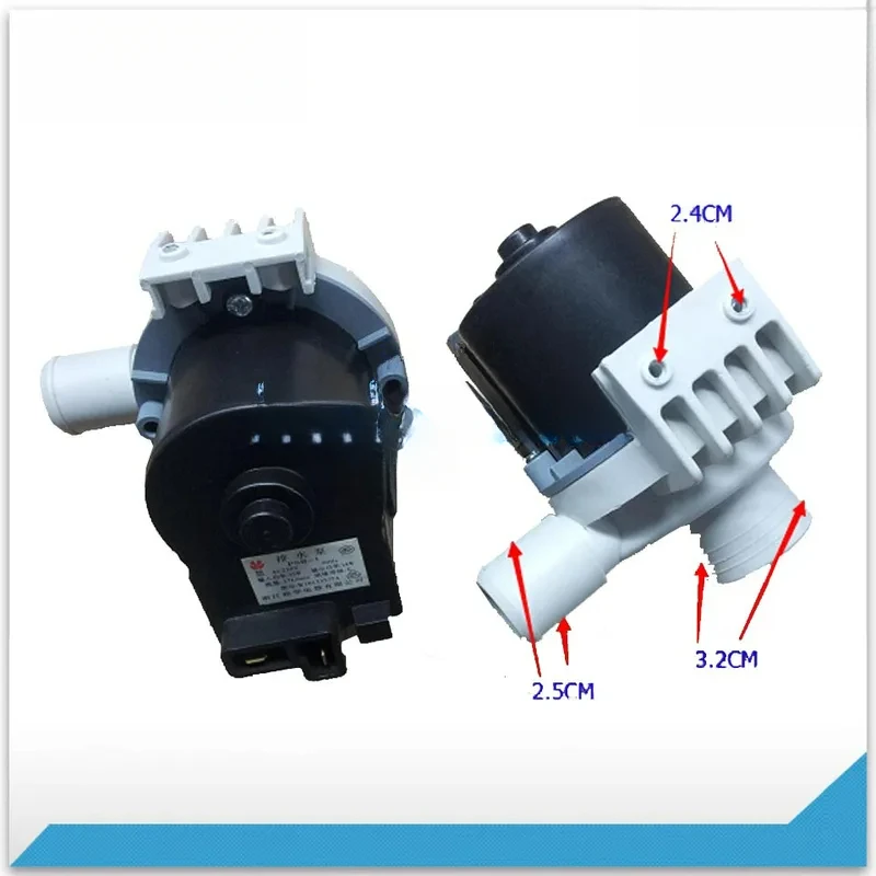 1Pcs 100% New For Drum Washing Drain Pump Motor PSB-1 W10133576A/W10316795 220V