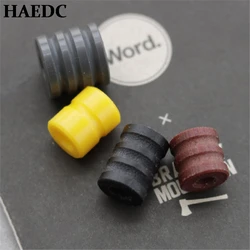 HAEDC Candy Colored POM Pendant Zipper Bead Outdoor Paracord Tool Keychain