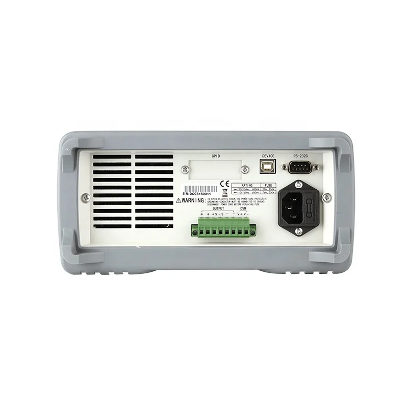 TH6303 Source d'alimentation linéaire programmable à courant continu 60V/10A/200W large gamme