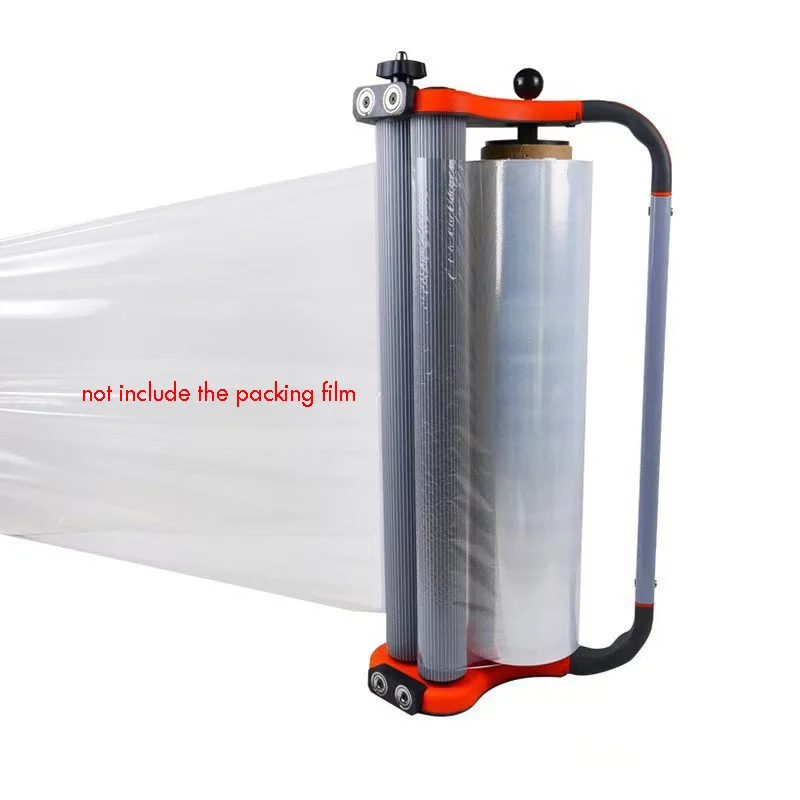 Hand-Held Stretch Film Puller Packaging Machine Manual Semi-Automatic Wrapping Tool for Efficient Film Application