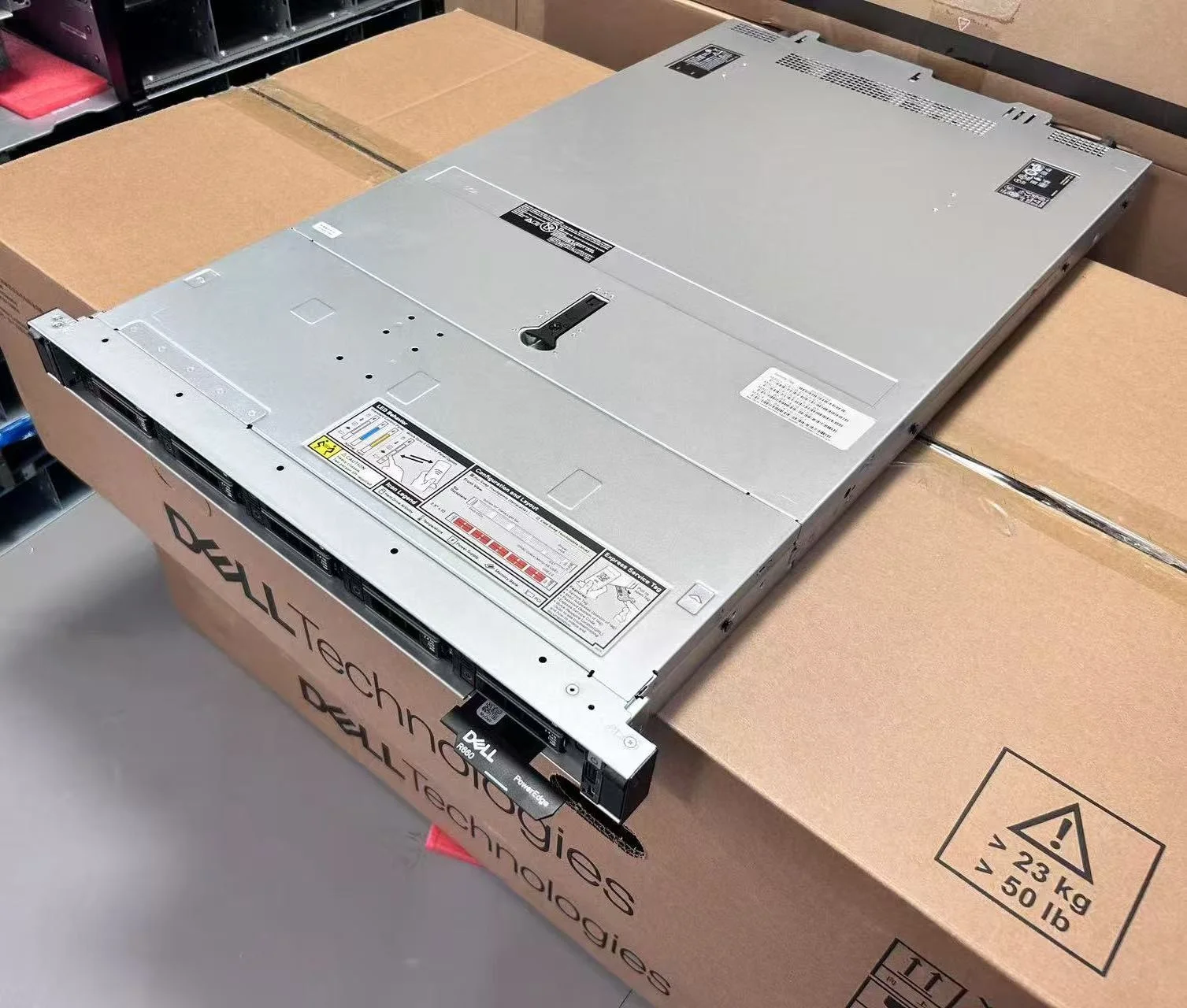 Servidor de rack Dells original de baixo preço Edge R660 1U