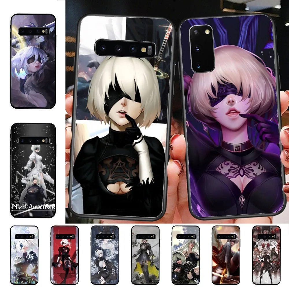 

Nier Automata Phone Case For Samsung S 9 10 20 21 22 23 30 23plus lite Ultra FE S10lite Fundas