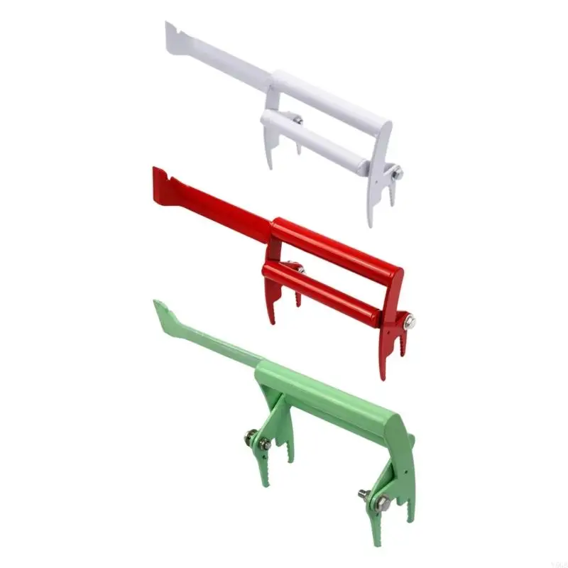 

Ergonomic Round Handle Stainless Steel Hives Frame Clamps Integrated Scraper for Efficient Beekeeping Tasks Y5GB